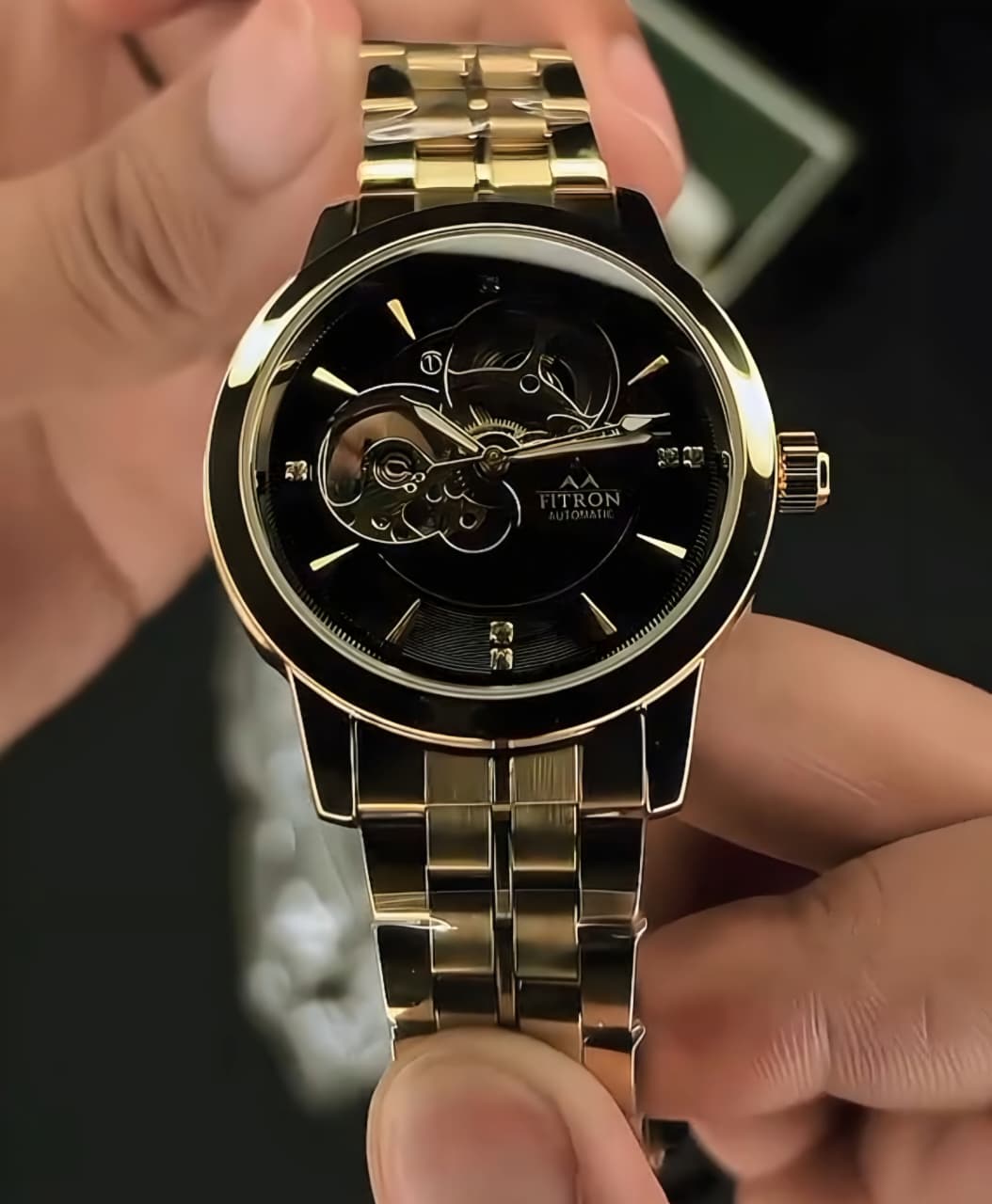 Golden Premium Mechanical Watch