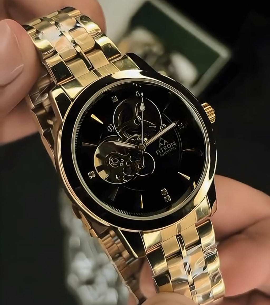 Golden Premium Mechanical Watch