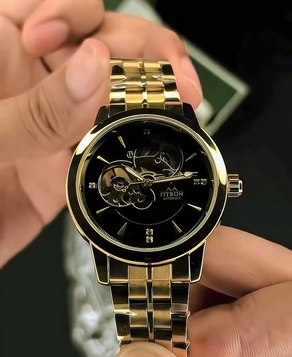 Golden Premium Mechanical Watch