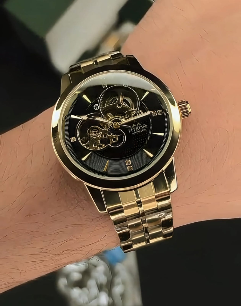 Golden Premium Mechanical Watch