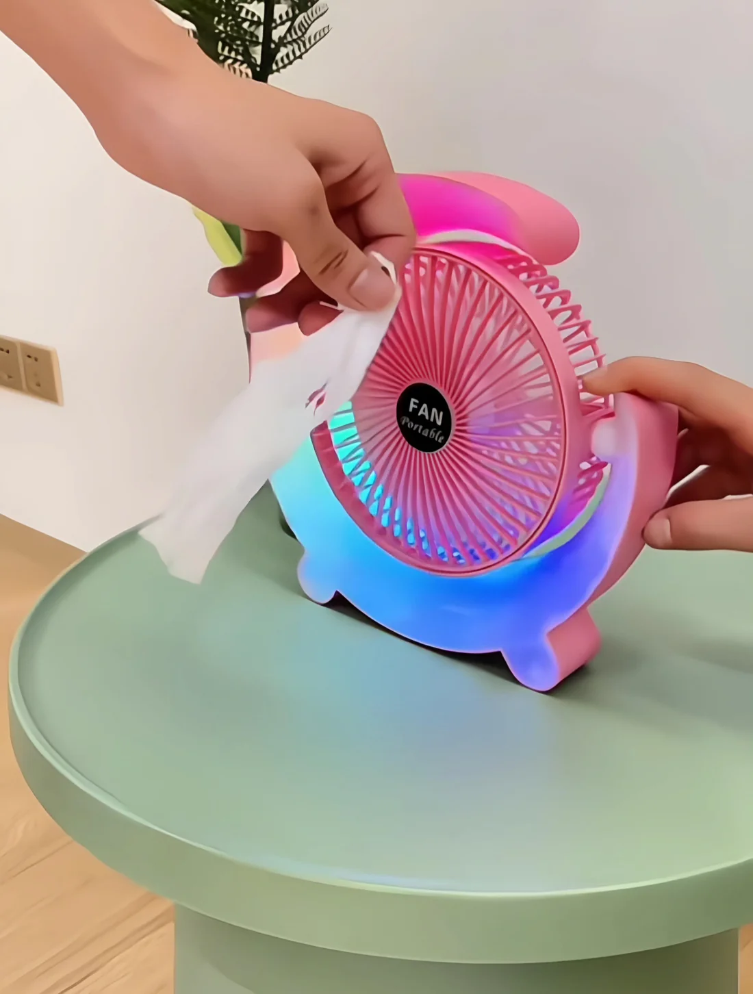 Rechargeable Table Fan ( Best for room & Offices )